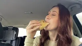 Burger King Mukbang // eggnormous burrito review