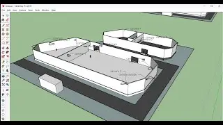 CCTV layout building using google sketchup