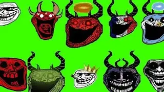 TOP 20 TRENDING TROLL FACES IN GREEN SCREEN , LIOR EXPLAINER                  