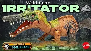 2023 Mattel Jurassic World Dino Trackers Wild Roar Irritator Review!!!