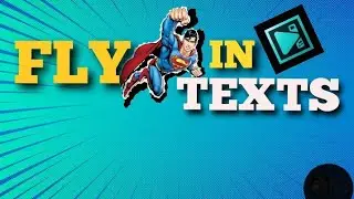 How To Make Fly In Texts In VSDC - VSDC Tutorial