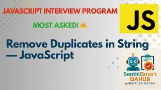Remove Duplicate Characters from String in JavaScript