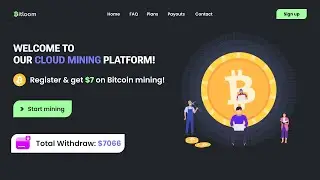 Bitloom.cc - New Free Bitcoin Cloud Mining Site 2023 I Earn 0.002 Bitcoin without investment