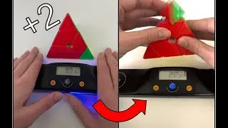 INSTANTLY Improve your Pyraminx Tips With This CRAZY New Method!!!