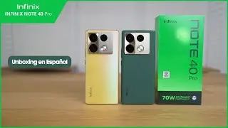 Infinix Note 40 Pro Unboxing en Español