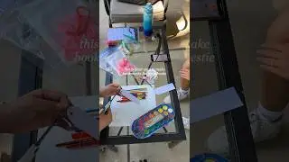 PAINTING BOOKMARKS FOR EACH OTHER #booktube #booklover #diyideas #bookworm