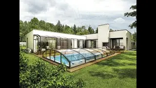 Abri piscine en kit  CASABLANCA INFINITY - ALBIXON