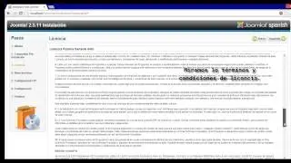 Instalacion Joomla 2.5.11 Windows