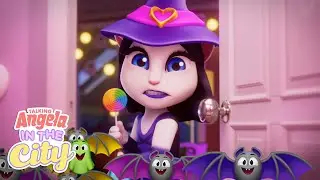 Talking Angela Tries New Things! 🎉 Talking Angela: In the City Cartoon Collection