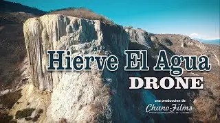 Oaxaca. Hierve el Agua. Drone
