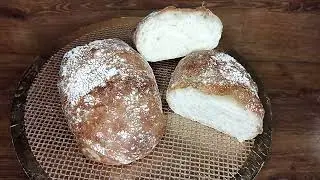 Как испечь Чиабатту вкусный хлеб.