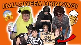 HALLOWEEN DRINKING MINIGAMES!!