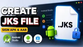 How to Create JKS File in Android Studio 2026 | Generate Signed APK & AAB for Play Store