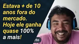Ele conseguiu voltar para o mercado após 10 anos e saber AWS foi decisivo para conseguir a vaga