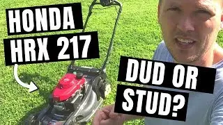 HONDA HRX 217 Lawn Mower Review