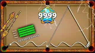 OMG 20 Force Magical Trick and Kiss Shots Level 9999 in History of 8 Ball Pool