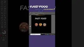 Fast Food poster design Design Fast Food Poster in Photoshop | Photoshop Tutorial in Hindi