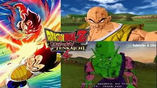 Dragon Ball Z Budokai Tenkaichi 4 Saiyan Saga Story Mode Walkthrough #goku #dragonball #anime