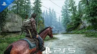 LAST OF US REMAKE PS5 HDR GAMEPLAY 60FPS PART 15 SERANGAN BANDIT