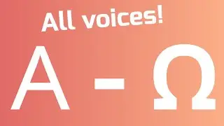 Greek Alphabet Lore voices