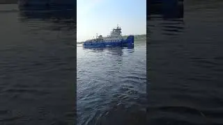 ОТА буксир-толкач.Река Волга.Нижний Новгород.