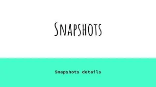 Learning about Amazon AWS snapshot details