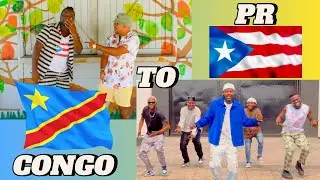 Landry M, A1 NWG, Hervé Ekwaki - Congo to Puerto Rico (Lyric Visualizer)