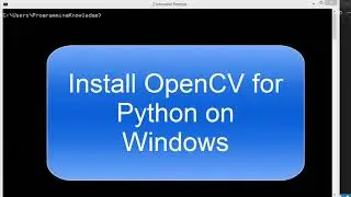 OpenCV Python Tutorial  Computer Vision With OpenCV In Python