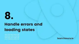 Handle errors and loading states | GraphQL React Native Apollo Tutorial (8/22)