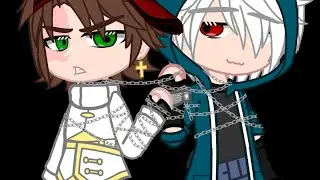 👾 Скованные одной цепью 👾 Gacha Meme {Sky & Cloud}