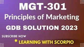 MGT301 GDB solution Spring 2023| mgt301 GDB spring 2023|mgt301 GDB Solution|mgt301 GDB solution 2023
