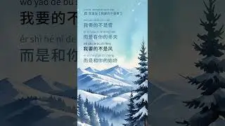 Li Fa Fa 李发发【What I want is not snow 我要的不是雪】