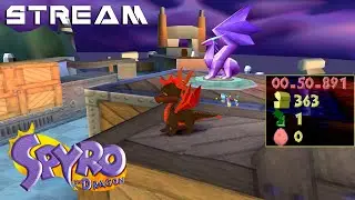 CrystalFissure Streams Pete’s Gauntlet (Spyro the Dragon Gauntlet Mod)
