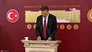 CANLI | Genel Başkanımız Erkan Baş’ın TBMM Basın Toplantısı