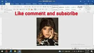 How to create passport size photo in Ms word