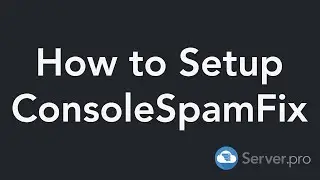 How to Setup the ConsoleSpamFix Plugin - Minecraft Java