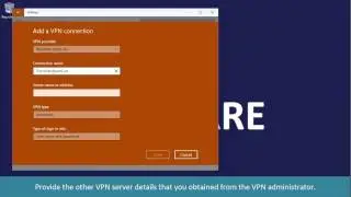 How to Set up a VPN Connection in Windows 10