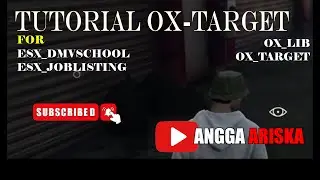 Tutor Installation Fivem Ox-Target di Script DMVSchool dan Joblist | Eye Target #esx #fivemscript