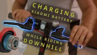 Recuperate 100% battery on braking. Charge your scooter riding downhill. Xiaomi