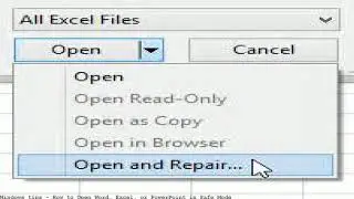 How to Open Word, Excel, or PowerPoint in Safe Mode