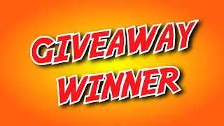 Giveaway winner!