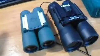 Распаковка и тест бинокля Konus 10x25