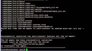 Installing an eG Agent for Monitoring a Linux server