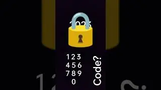 what was my code? #shorts
