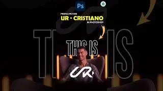 HOW TO DESIGN PICTURE LIKE UR CRISTIANO IN PHOTOSHOP ❤️⚽ #urcristiano #cristianoronaldo #photoshop
