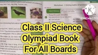 Class II Science Olympiad Book for All Boards ||#ICSE#Olympiad#cbse#test#testpapers#youtubeshorts