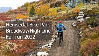 Hemsedal Bike Park: Green/blue Broadway and High Line / Skaanebollen