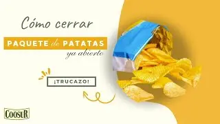 El Truco para Cerrar Bolsas de Patatas SIN PINZAS🔥 Fácil y Rápido