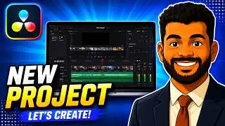 How to Start a New Project in DaVinci Resolve (Beginner Tutorial)