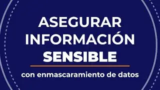 Enmascaramiento de Datos para Asegurar Datos Sensibles